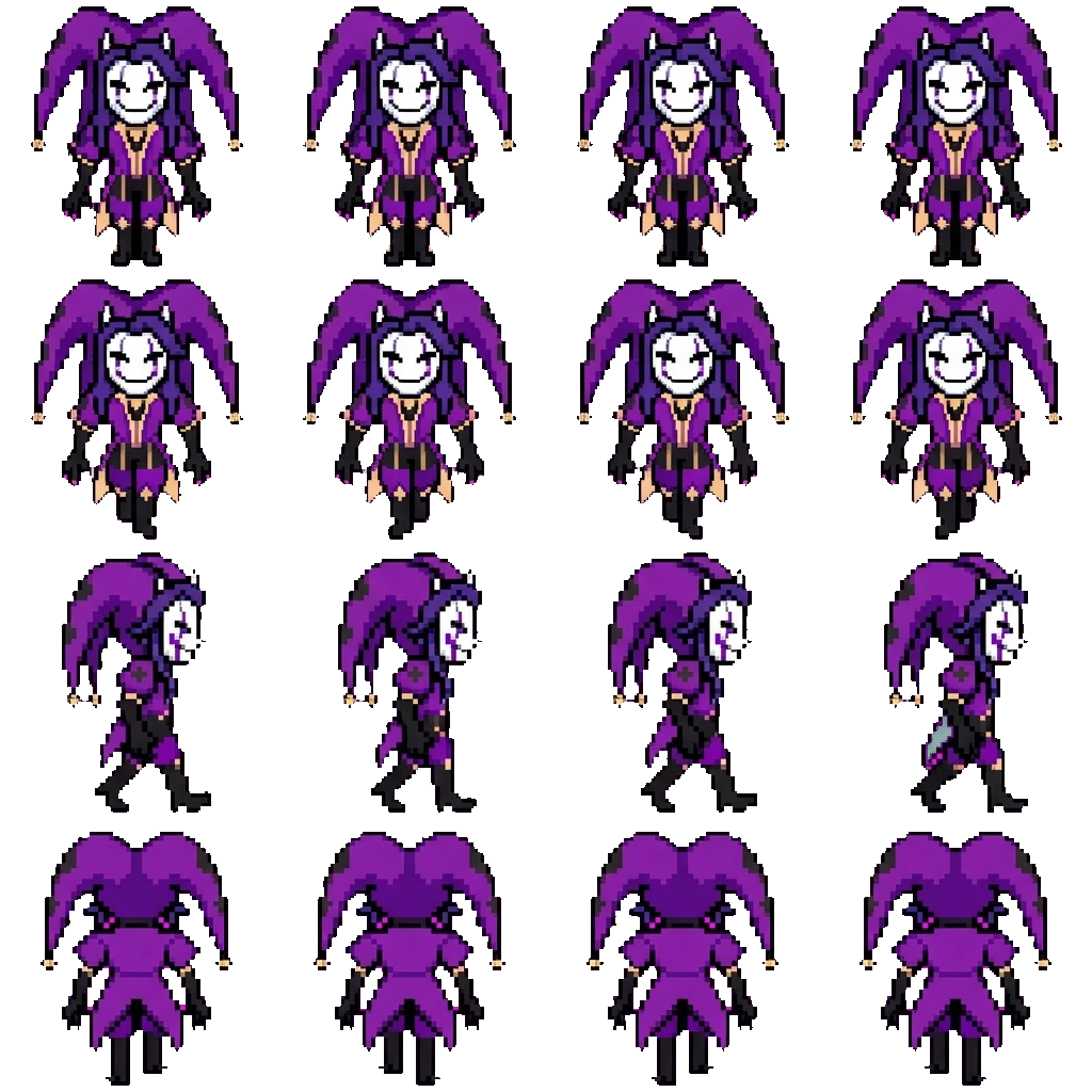 Jester movement sprite