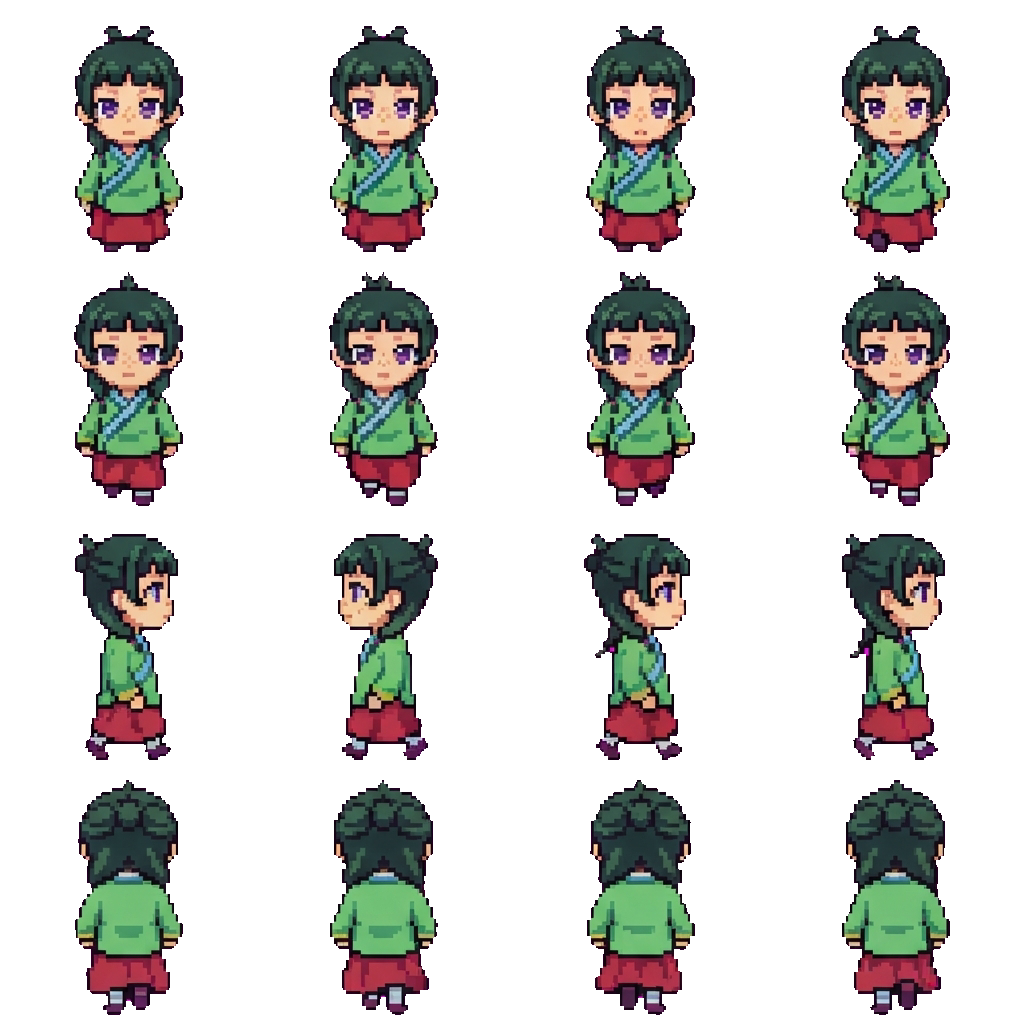 Maomao movement sprite