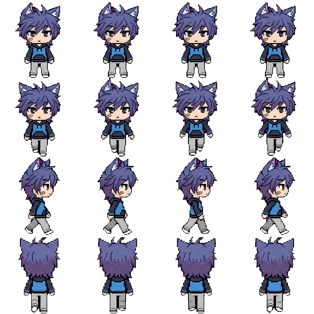 Leon movement sprite