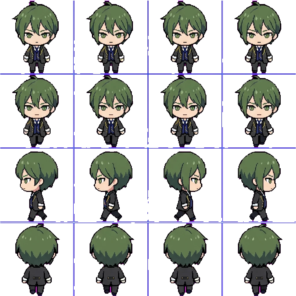 Haku movement sprite