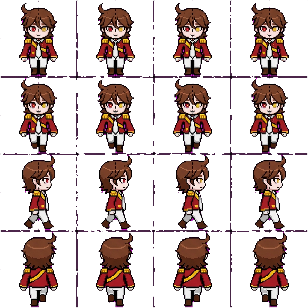 Alex Reid movement sprite