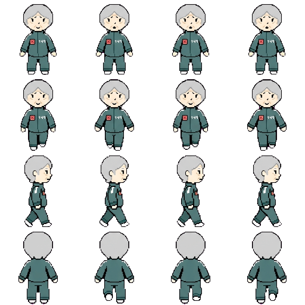 Geungja movement sprite