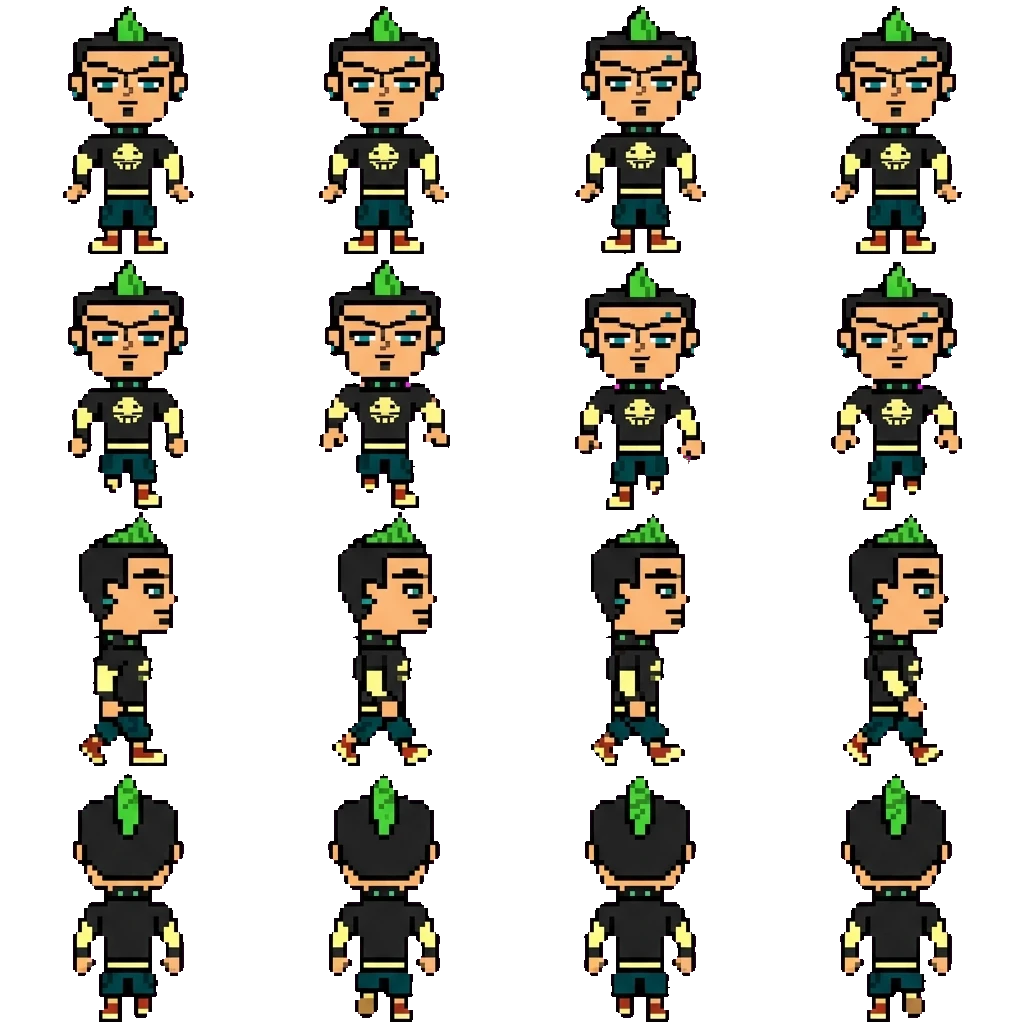 Duncan movement sprite