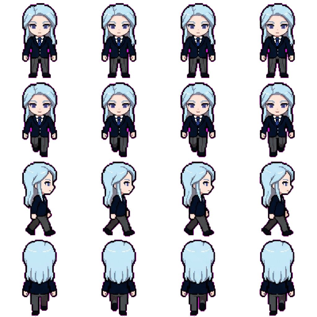 Alix La Fontaine movement sprite