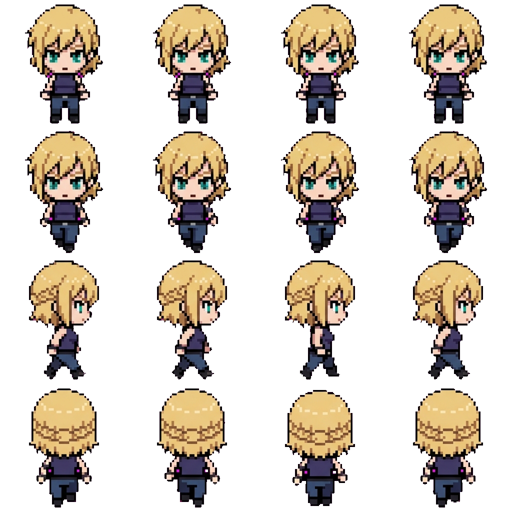 Mery movement sprite