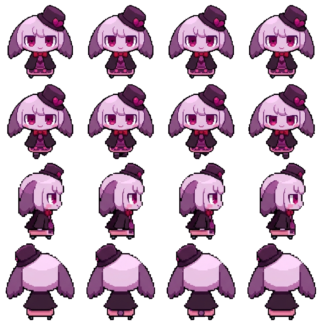Yande movement sprite