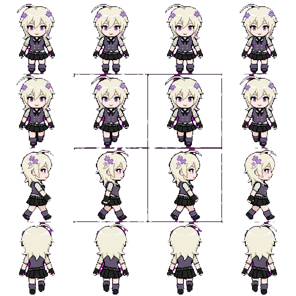 Yasumi movement sprite