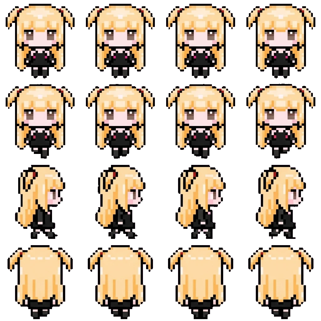 Misa movement sprite