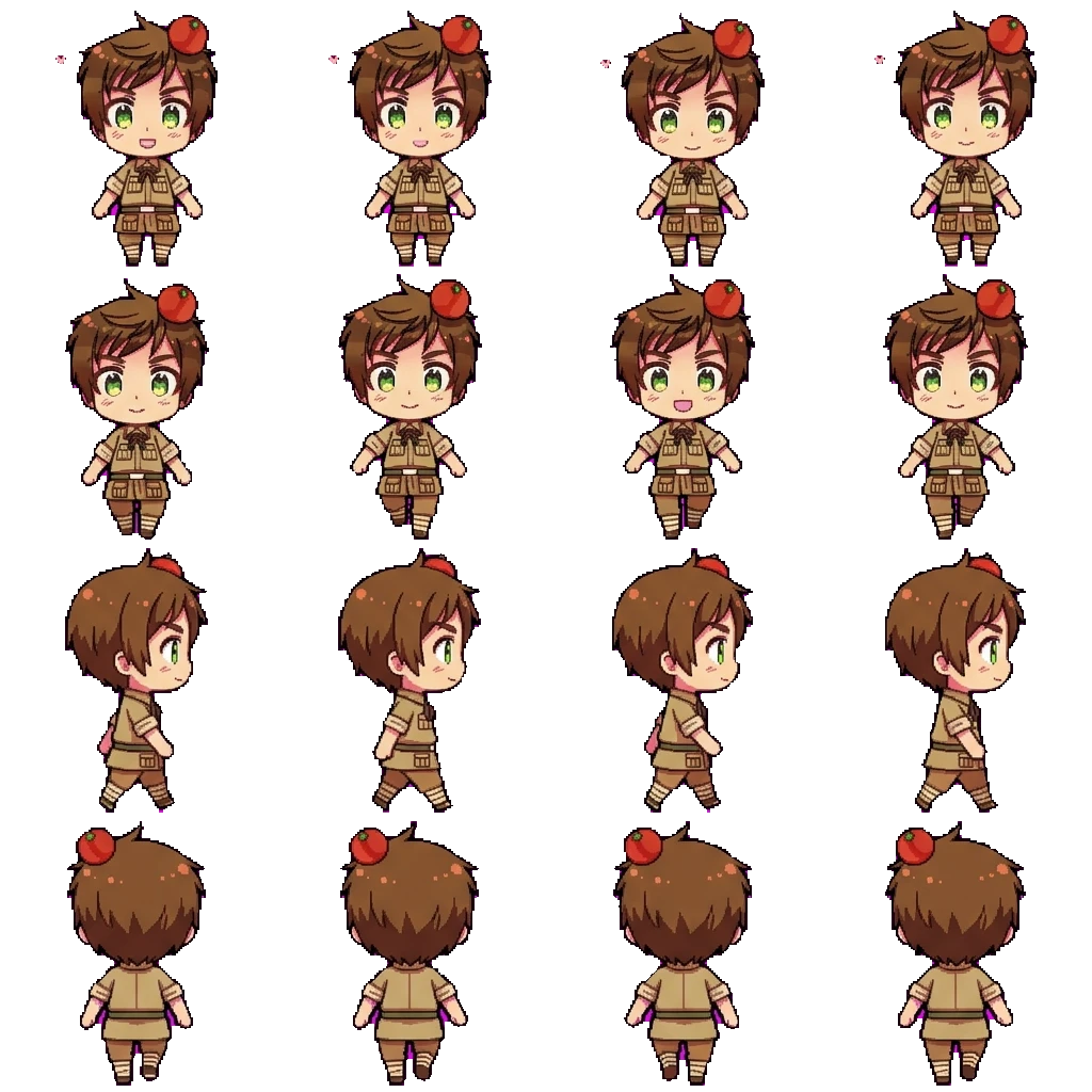 Antonio movement sprite