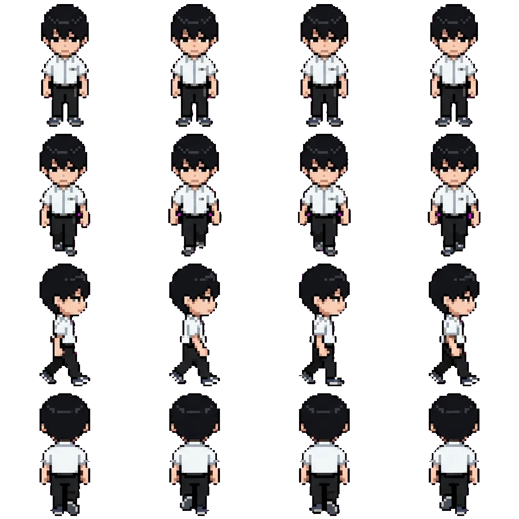 Yoshiki movement sprite