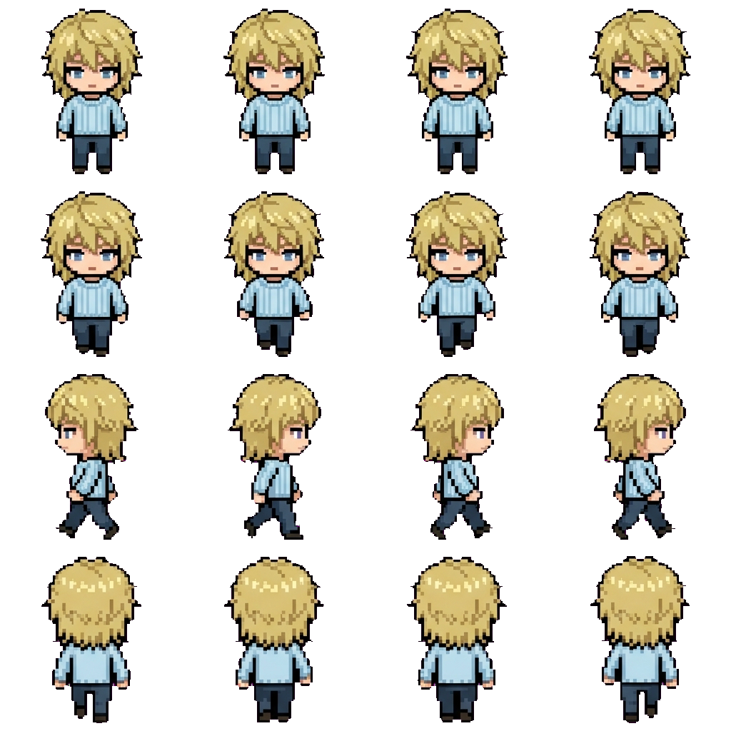 Nate movement sprite
