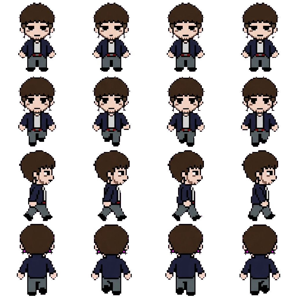Luke movement sprite