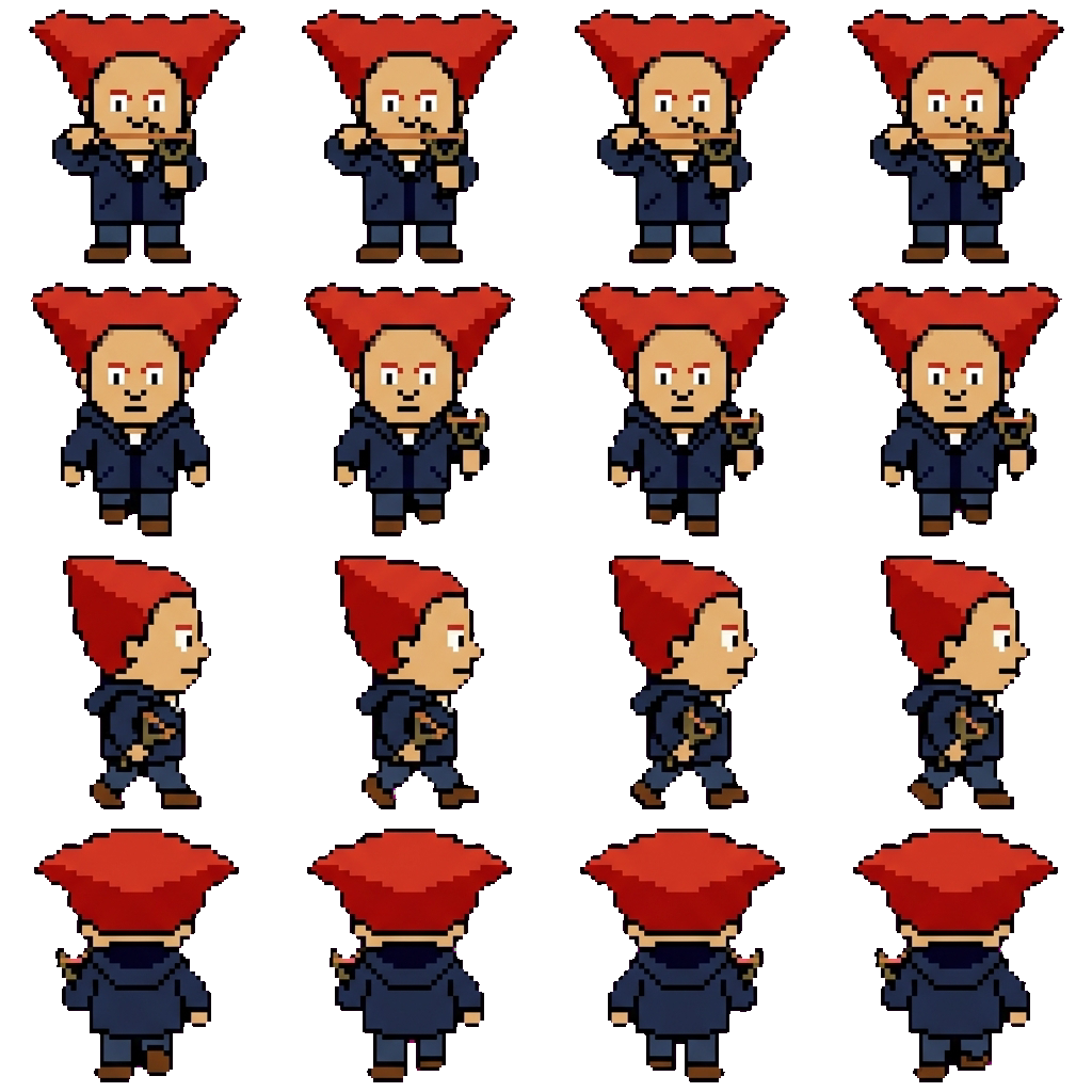 Angry Kid movement sprite