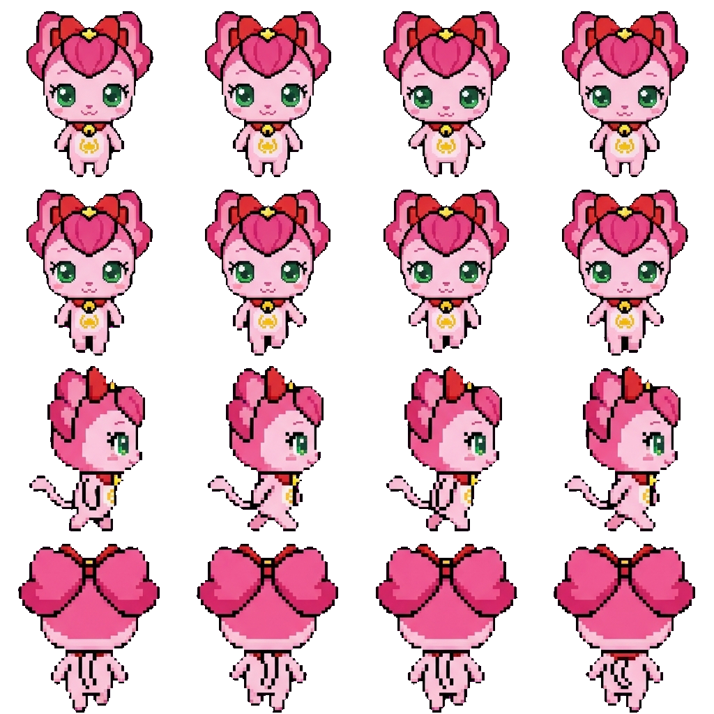 Happying movement sprite