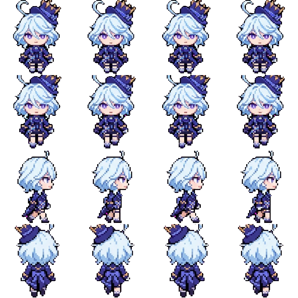 Furina movement sprite