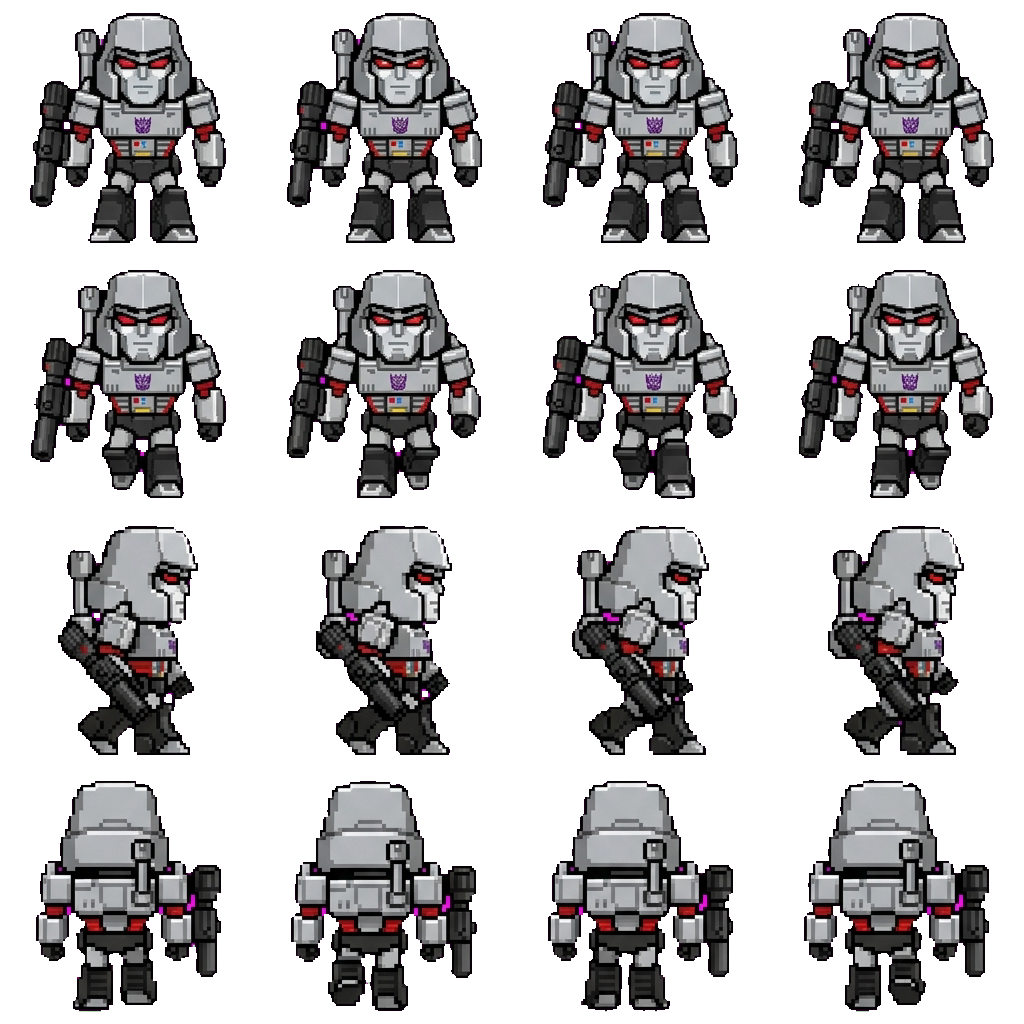 Megatron movement sprite