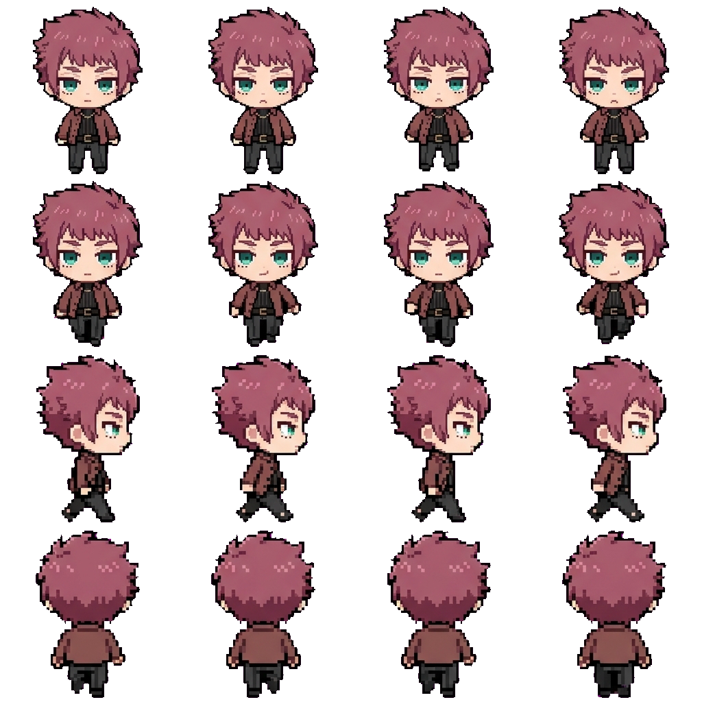 Sae Itoshi movement sprite