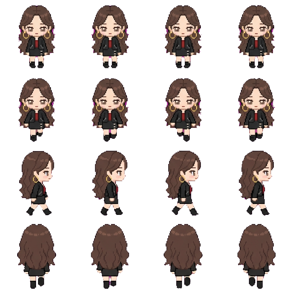 Sara movement sprite