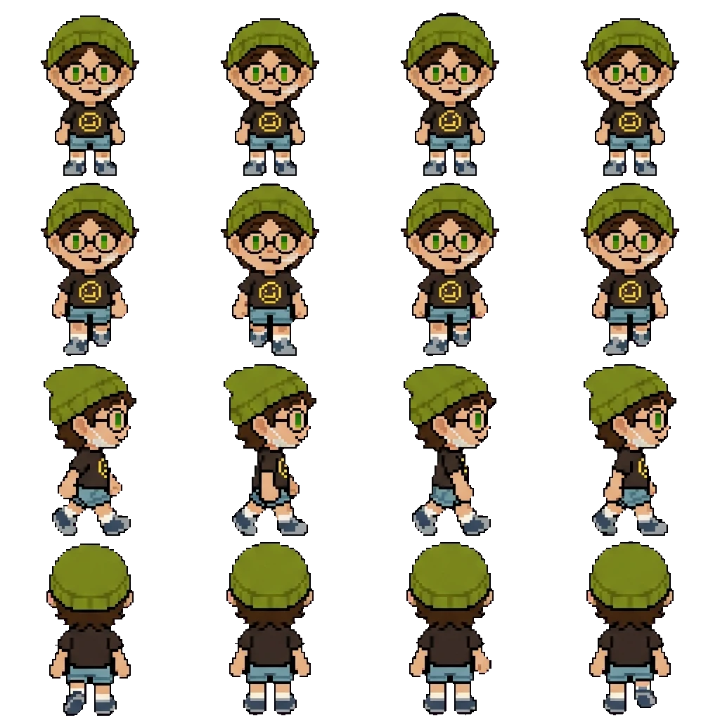 Evan movement sprite
