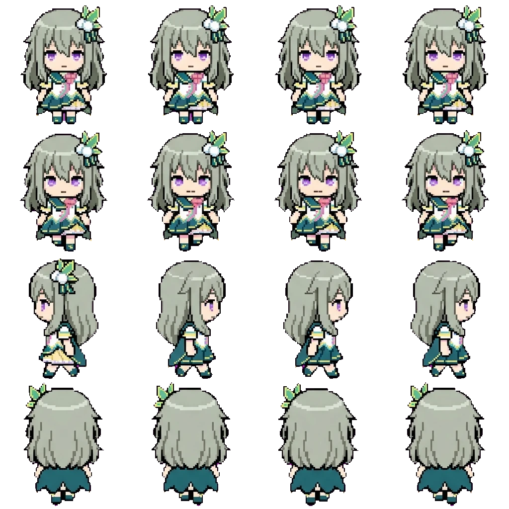 Нене movement sprite
