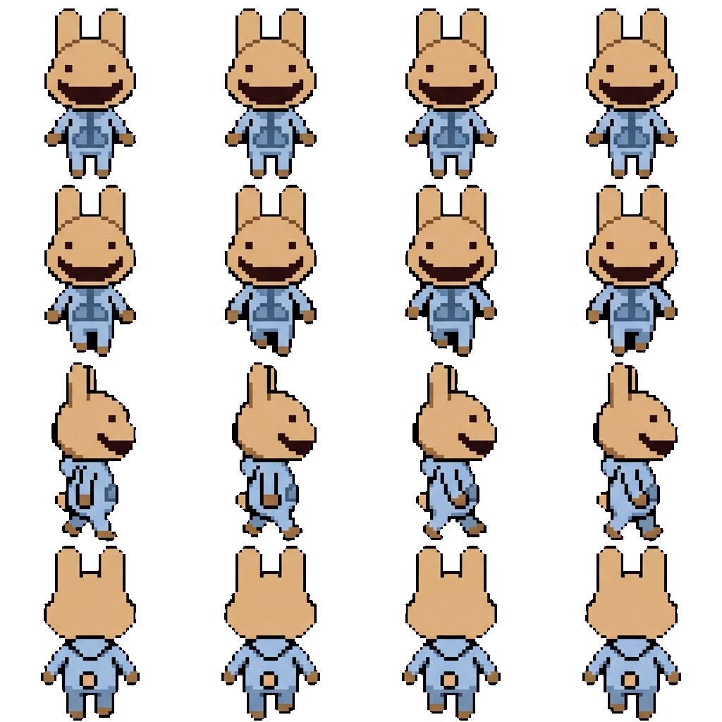 Intern movement sprite