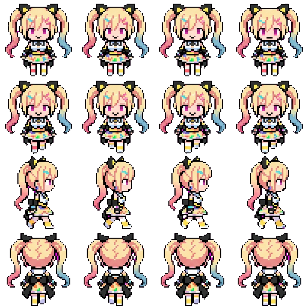 Arale Nakamachi movement sprite