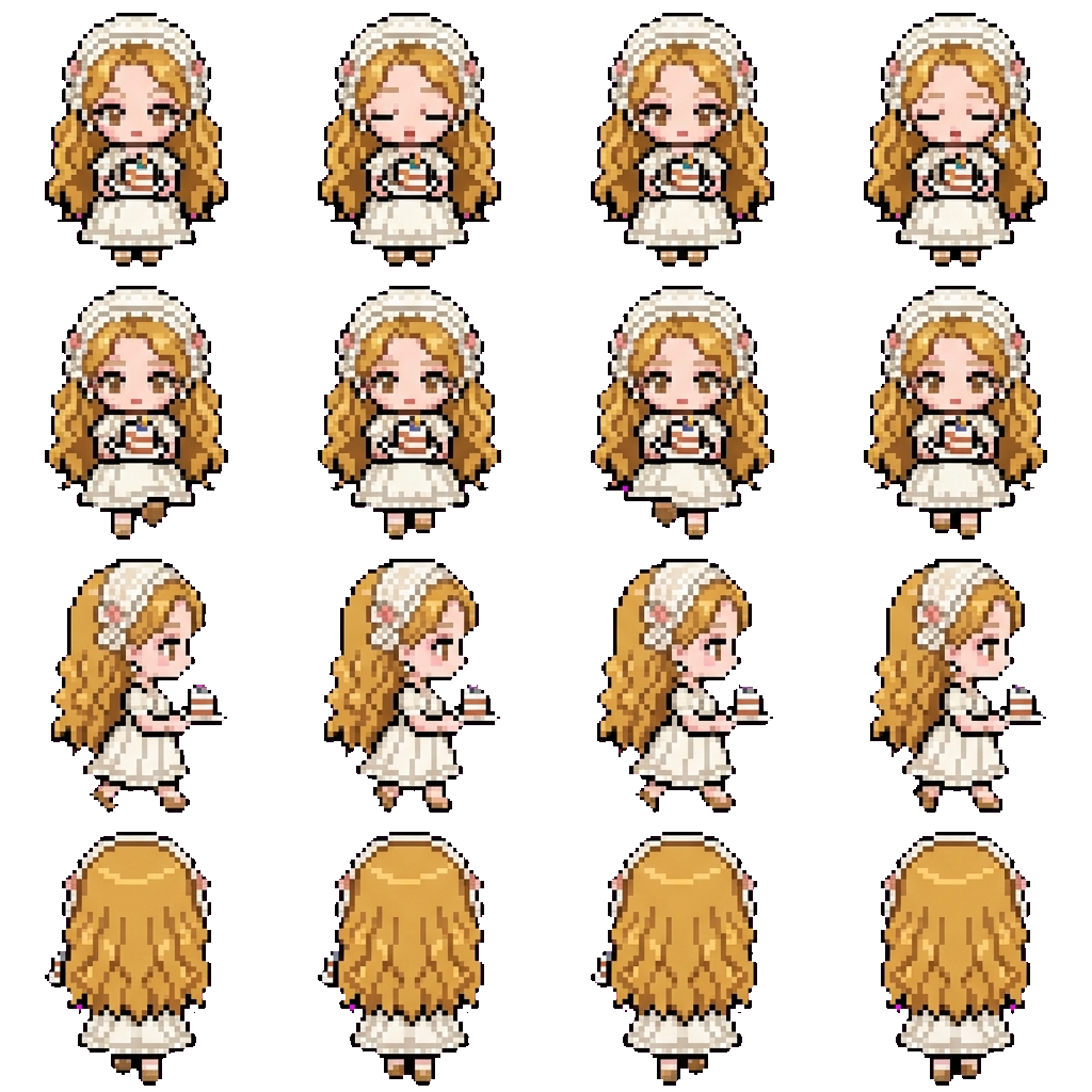 Cheryl movement sprite