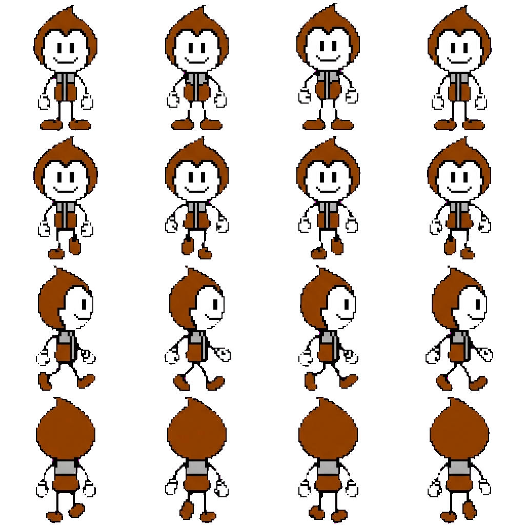 Jack movement sprite