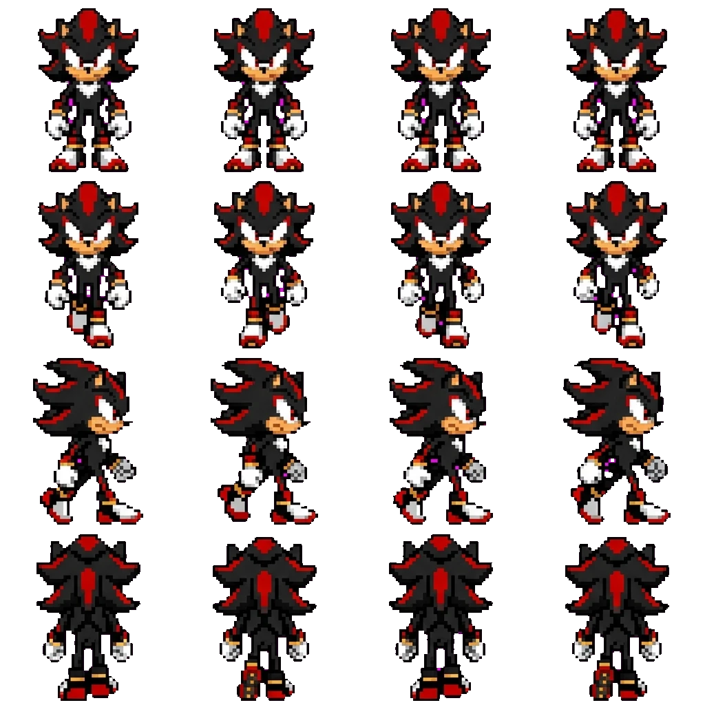 Shadow movement sprite