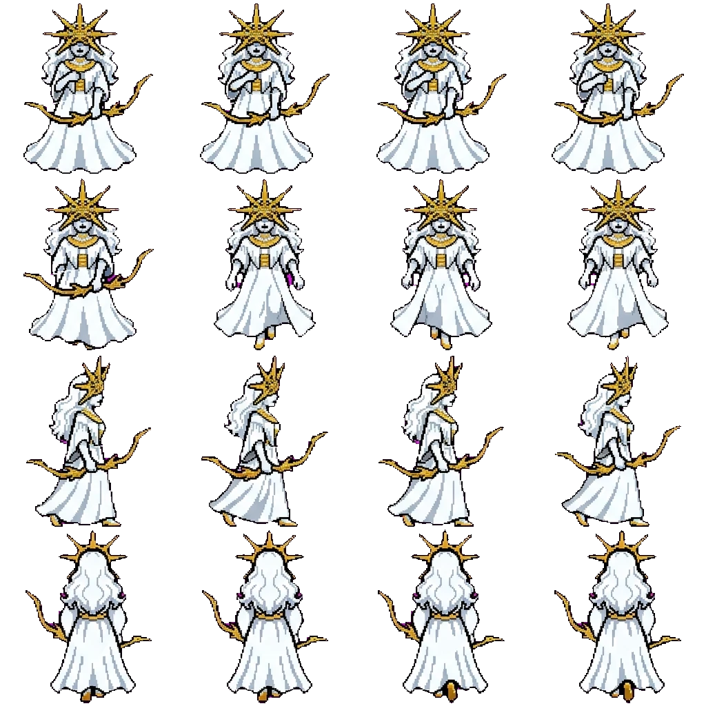 Mistress of Mercy movement sprite