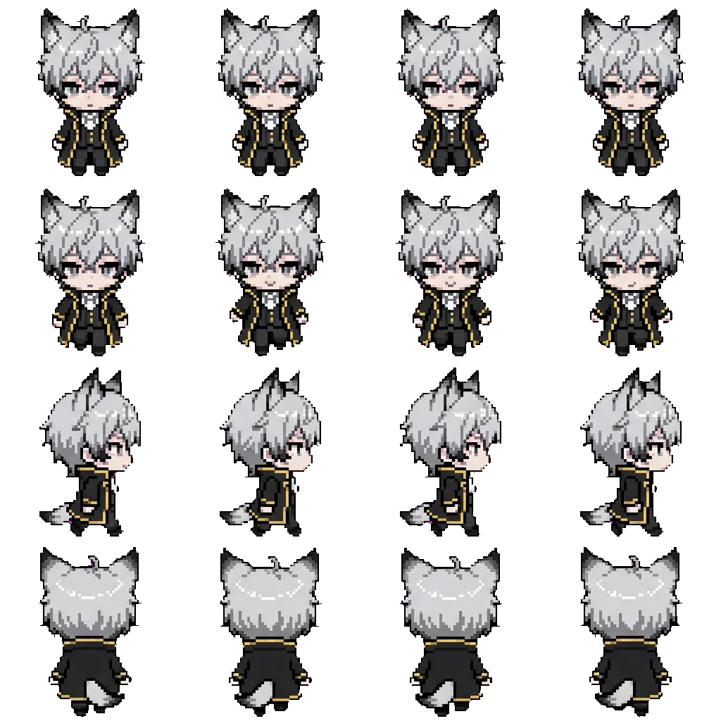 Kaito movement sprite