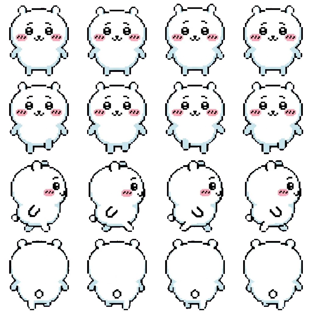 Chiikawa movement sprite