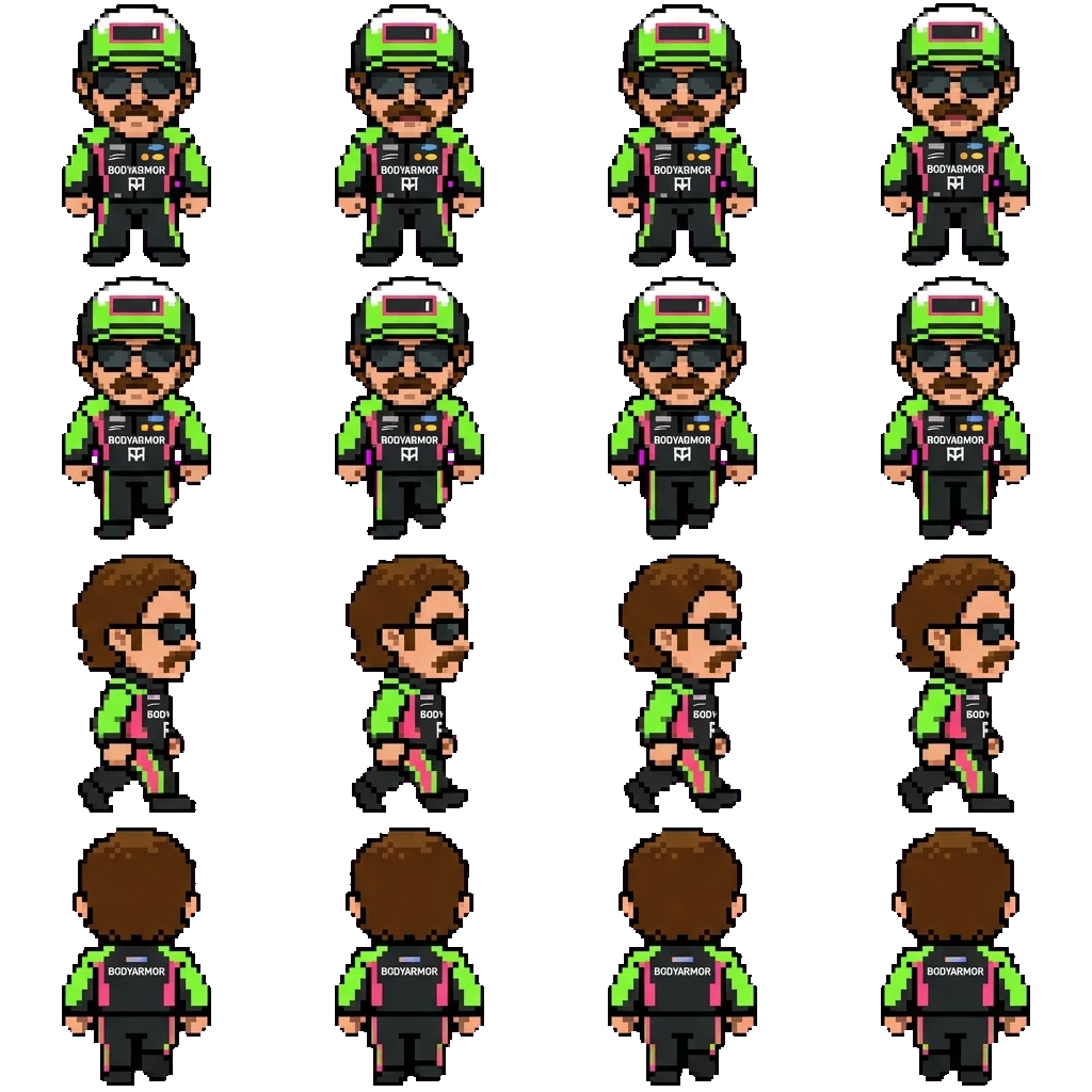 Ryan Blaney movement sprite