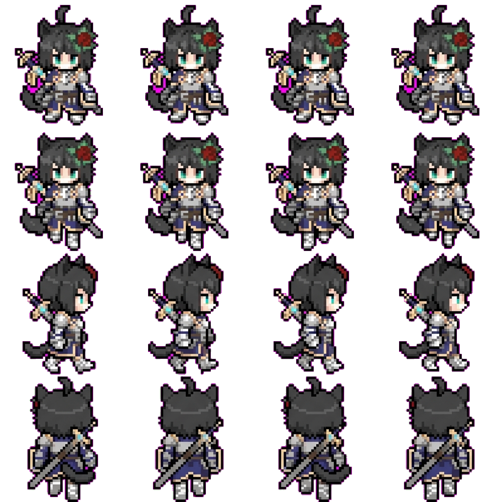 Kora movement sprite