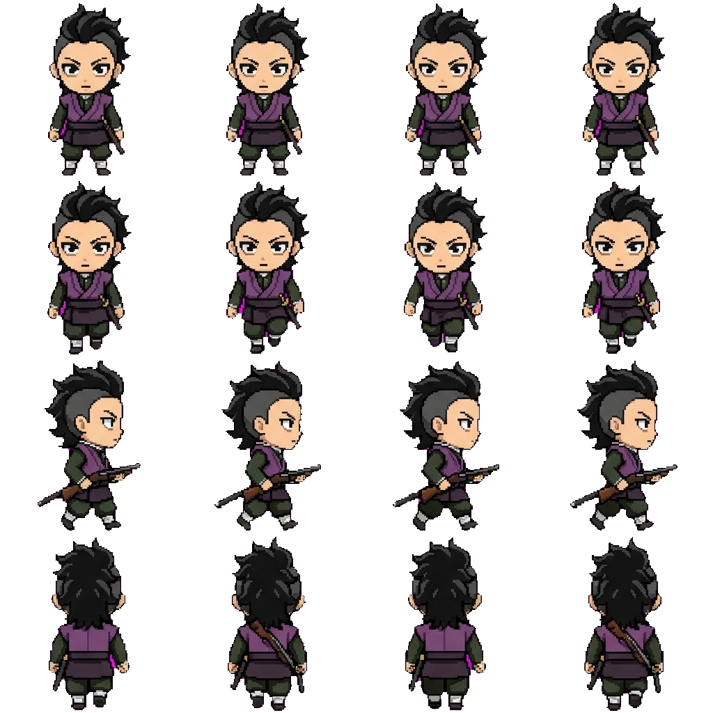 Genya movement sprite
