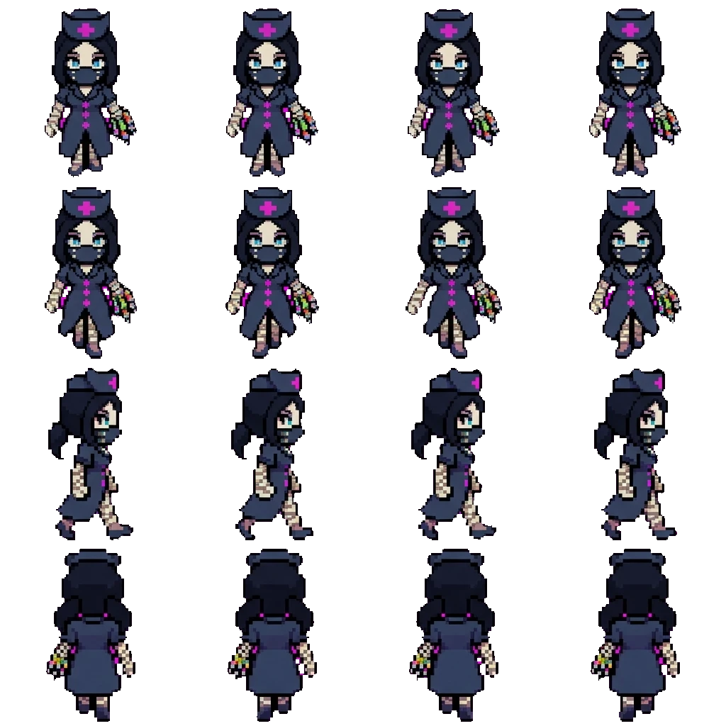 Hallow movement sprite