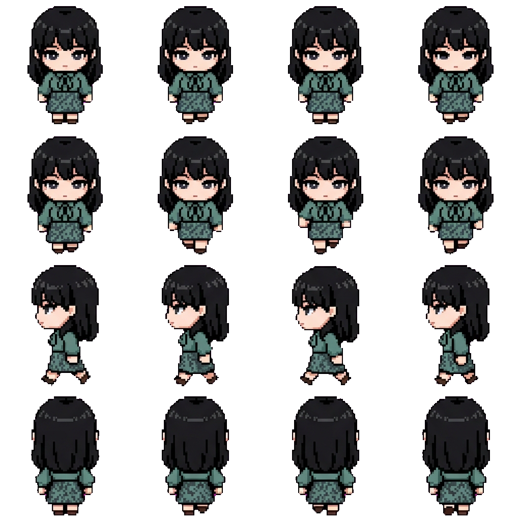 Ellie movement sprite