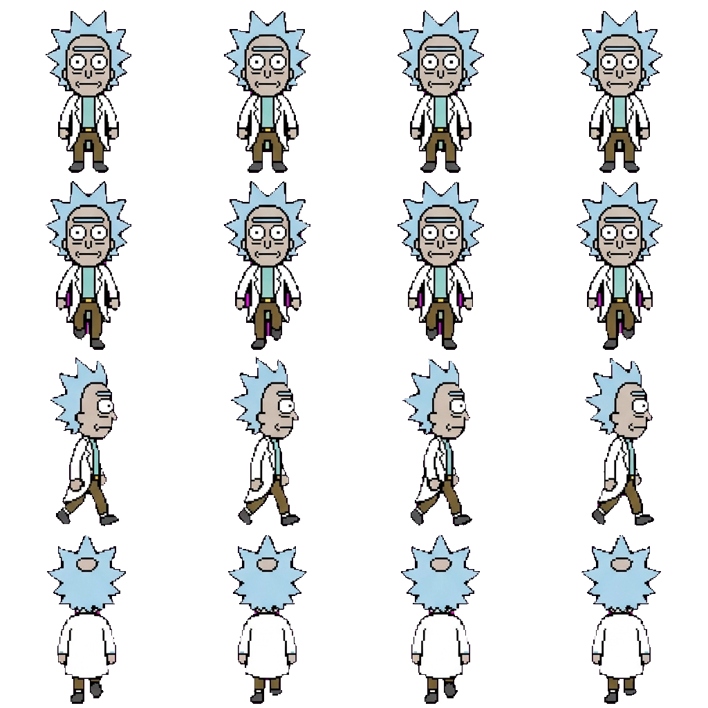 Rick movement sprite