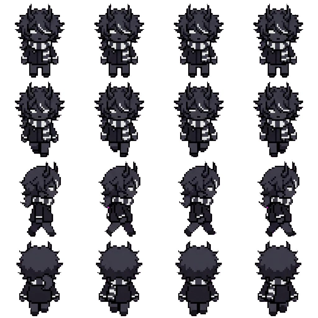 Twixxel movement sprite