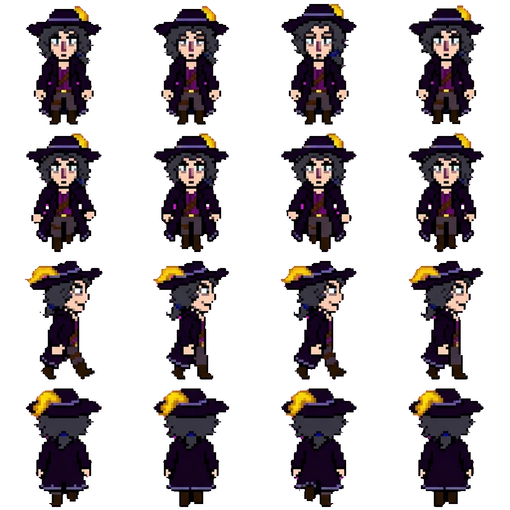 William A. Holmes movement sprite