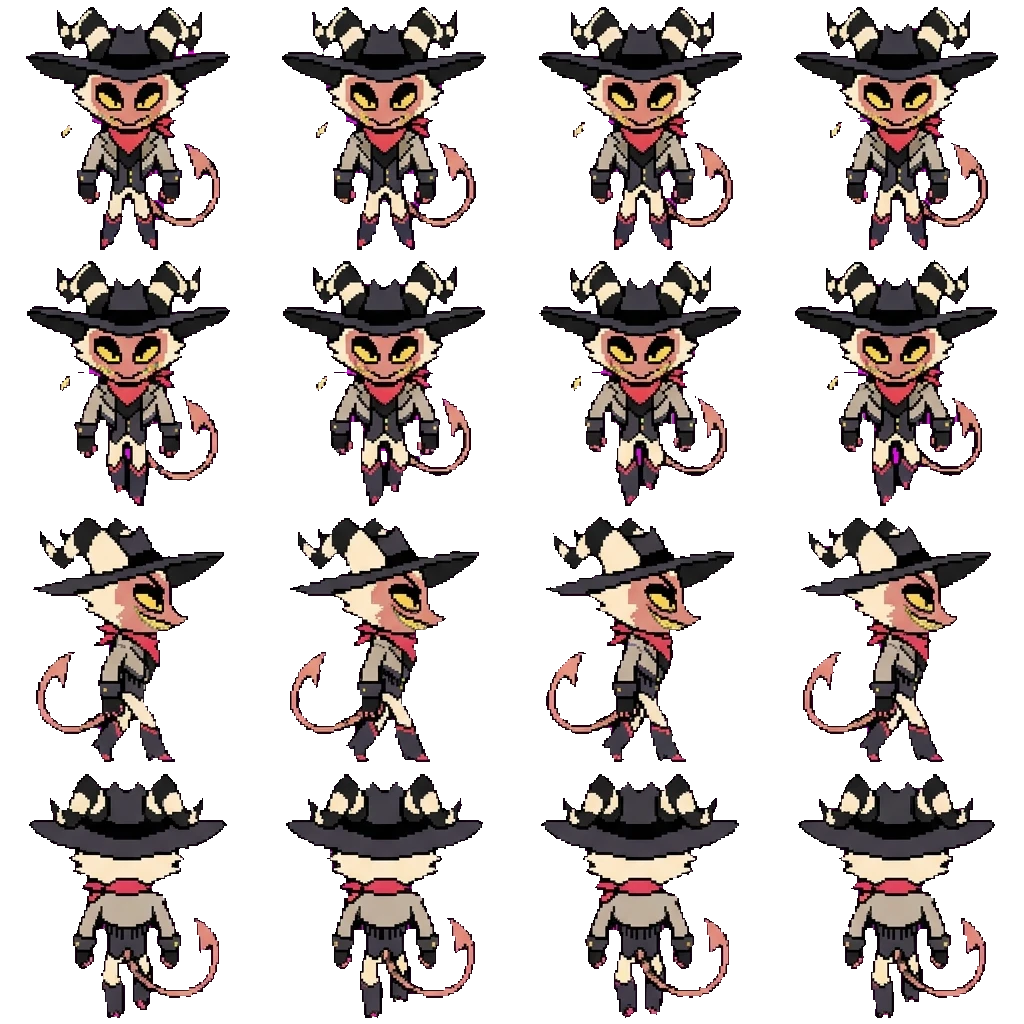 Striker movement sprite