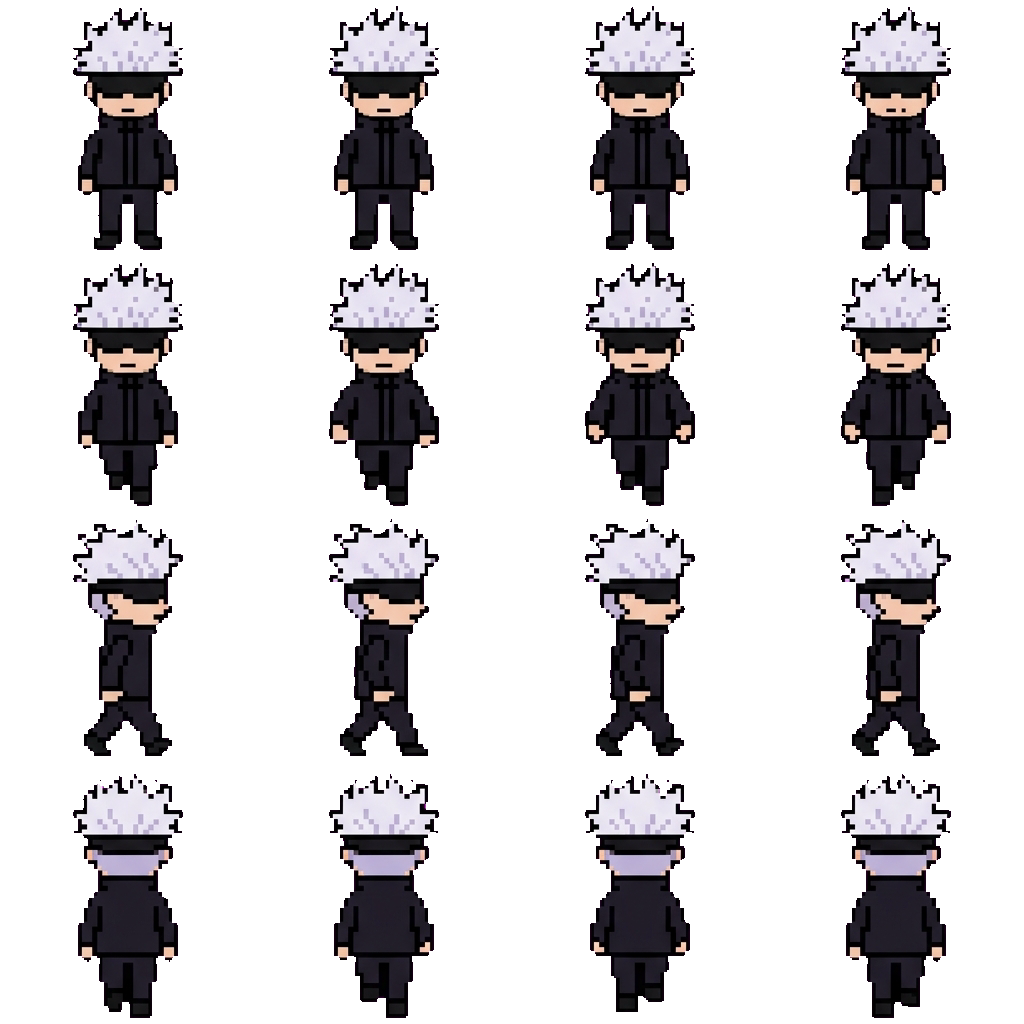 Gojo Satoru movement sprite