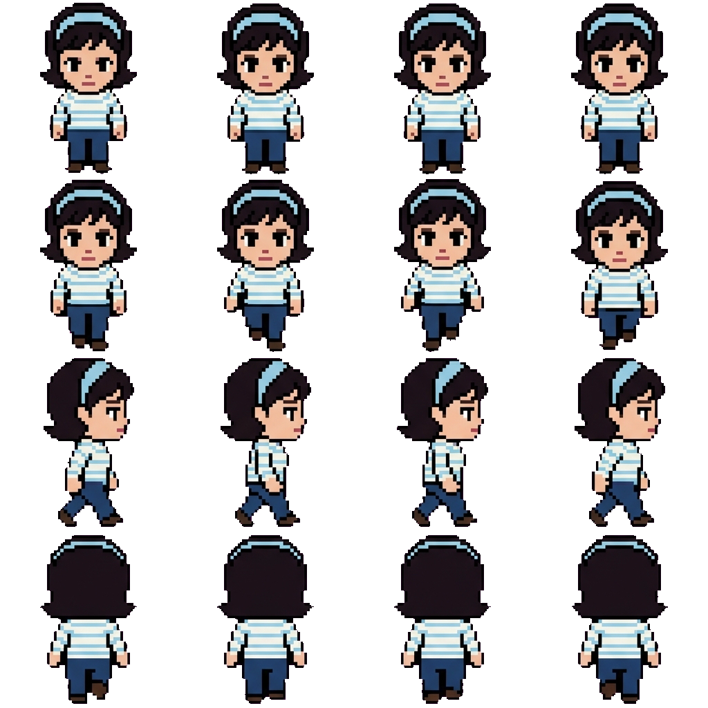 Daisy Randone movement sprite