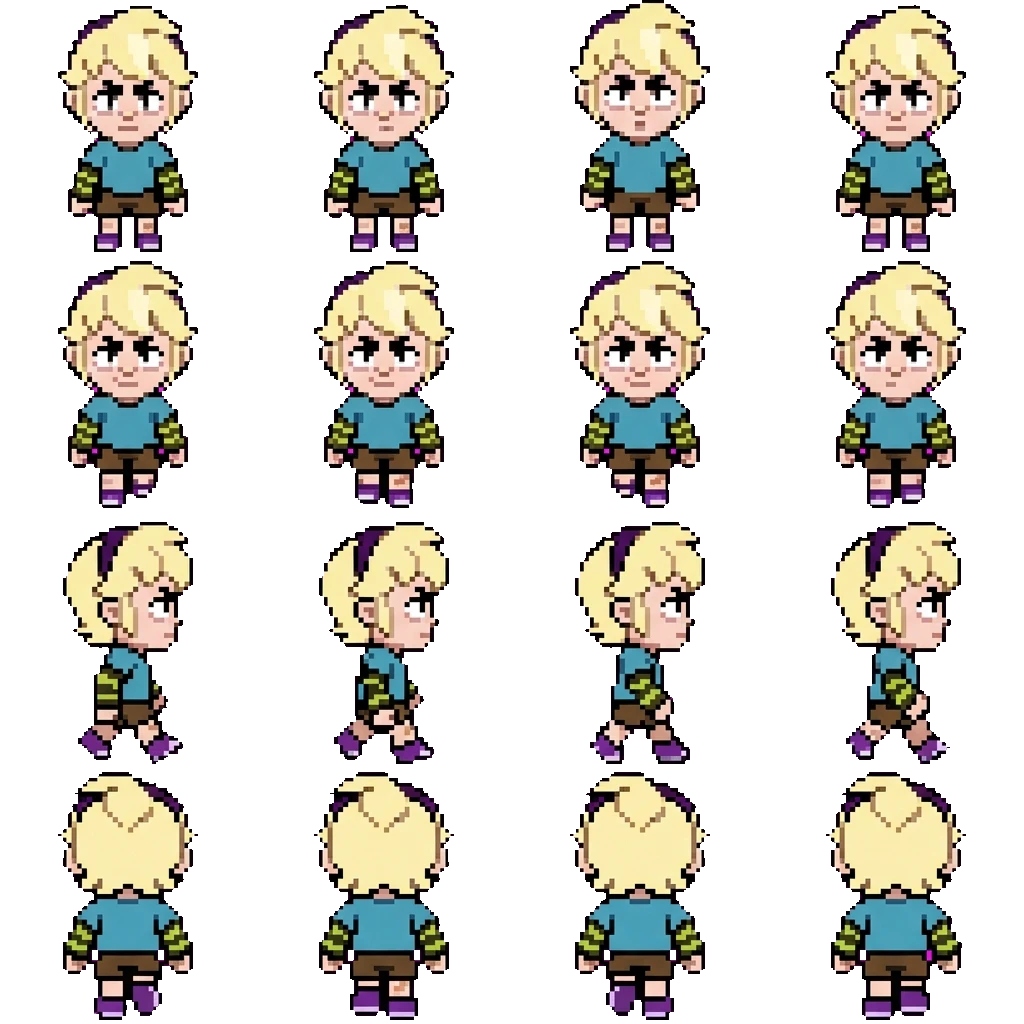 Gus movement sprite