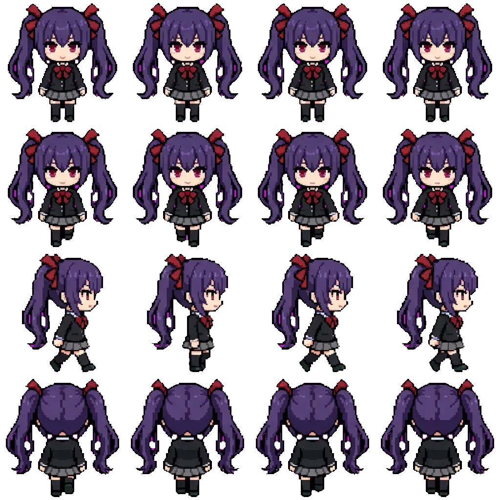Коминока movement sprite