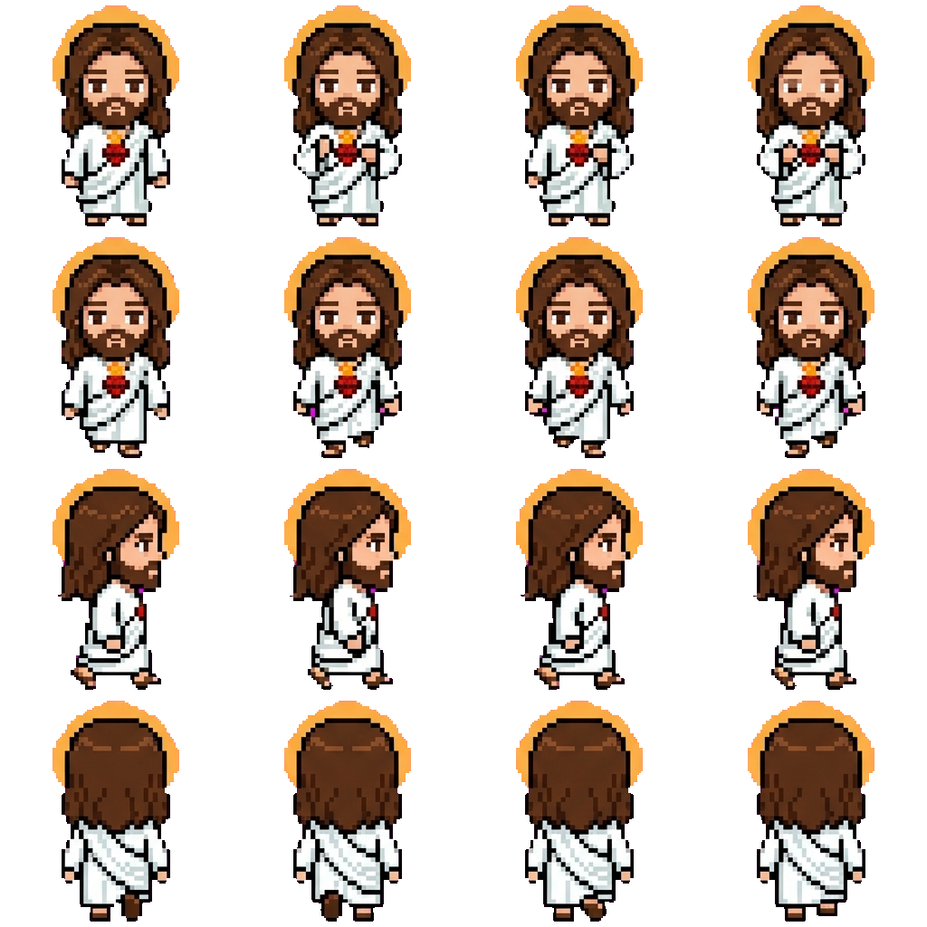 Jesus movement sprite