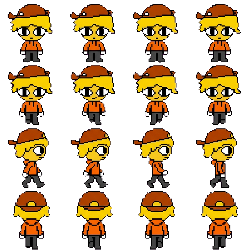 Charlie movement sprite