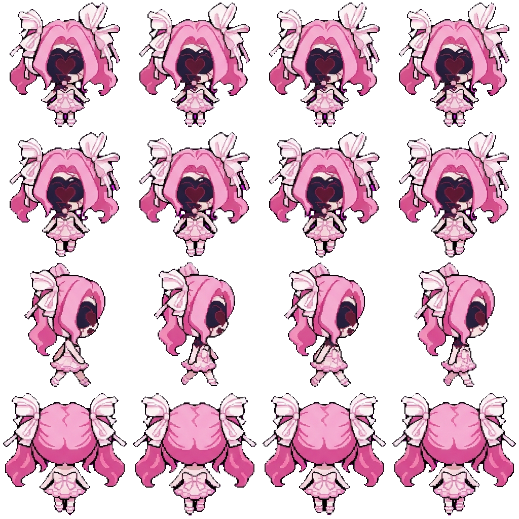Mizi movement sprite