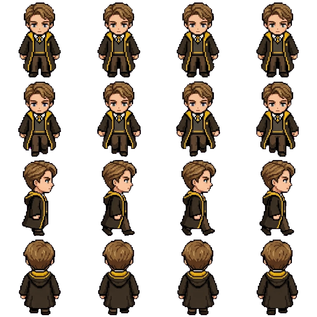 Cedric Diggory movement sprite