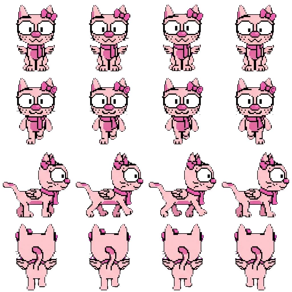 Gabby movement sprite